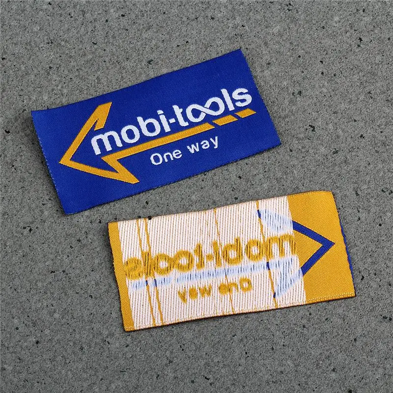 1000 шт. индивидуальные этикетки для одежды моющиеся тканевые OEM главные с