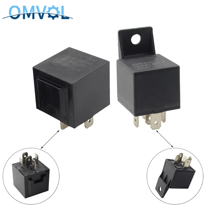 5pin 40A автоматическое реле с контактом из серебряного сплава напряжение катушки