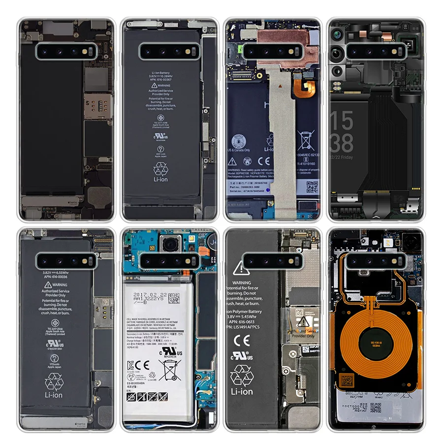 

Camera Battery Calculator Phone Case For Samsung Galaxy S20 FE S21 Ultra S10 Lite S9 S8 Plus S7 Edge J4 J6 J8 Soft TPU Back