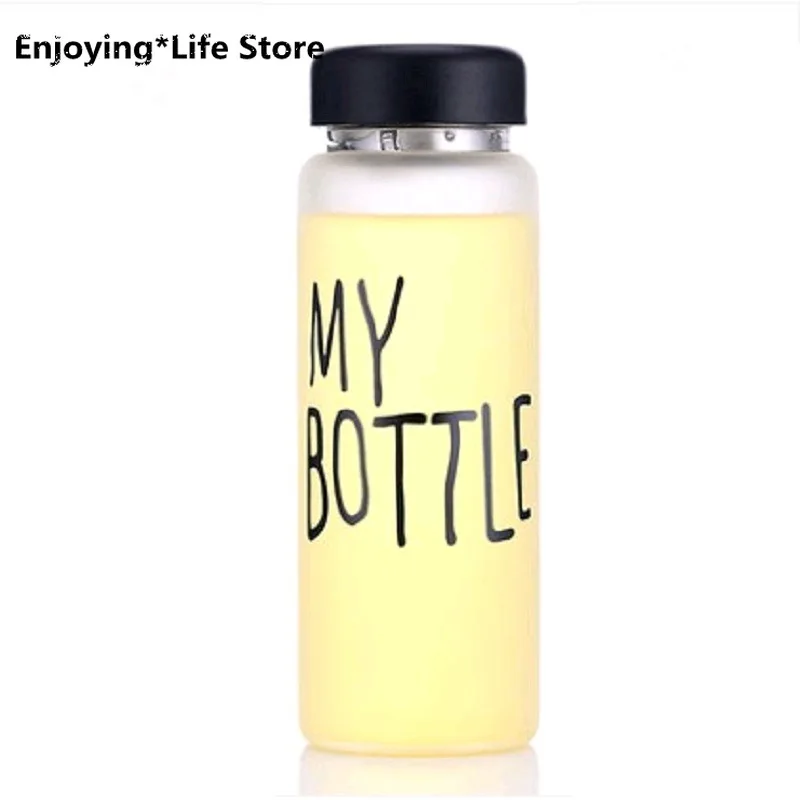 

Cute Plastic Water Bottle Simple Water Cup Handy Cup Home Outdoor Travel Portable Bottle