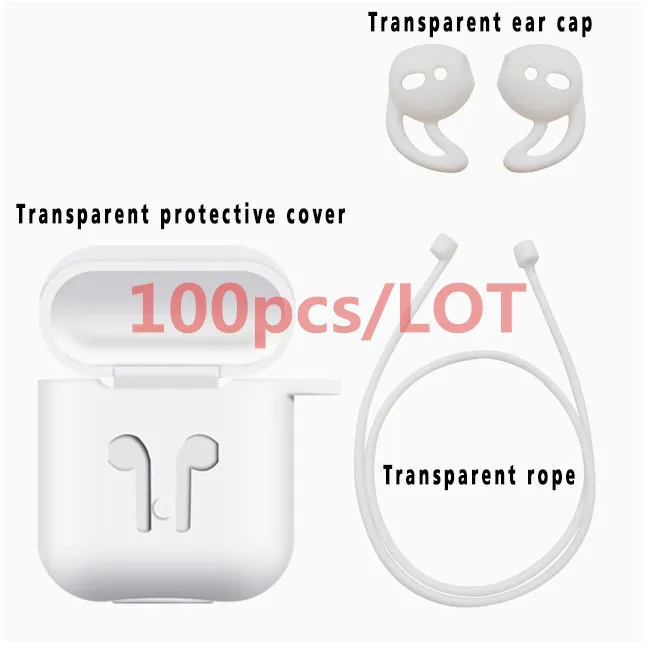 Silicone Case 100 шт./лот i11 TWS Bluetooth 5,0 беспроводные наушники мини наушники с микрофоном для iPhone 7 samsung S6 S8 Xiaomi - Цвет: Silicone Case