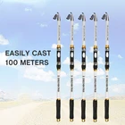 Удилище для ловли карпа, 2,1-3,6 м, жесткое Телескопическое удилище пластик, армированный волокном, углеродное волокно, Аксессуары для рыбалки