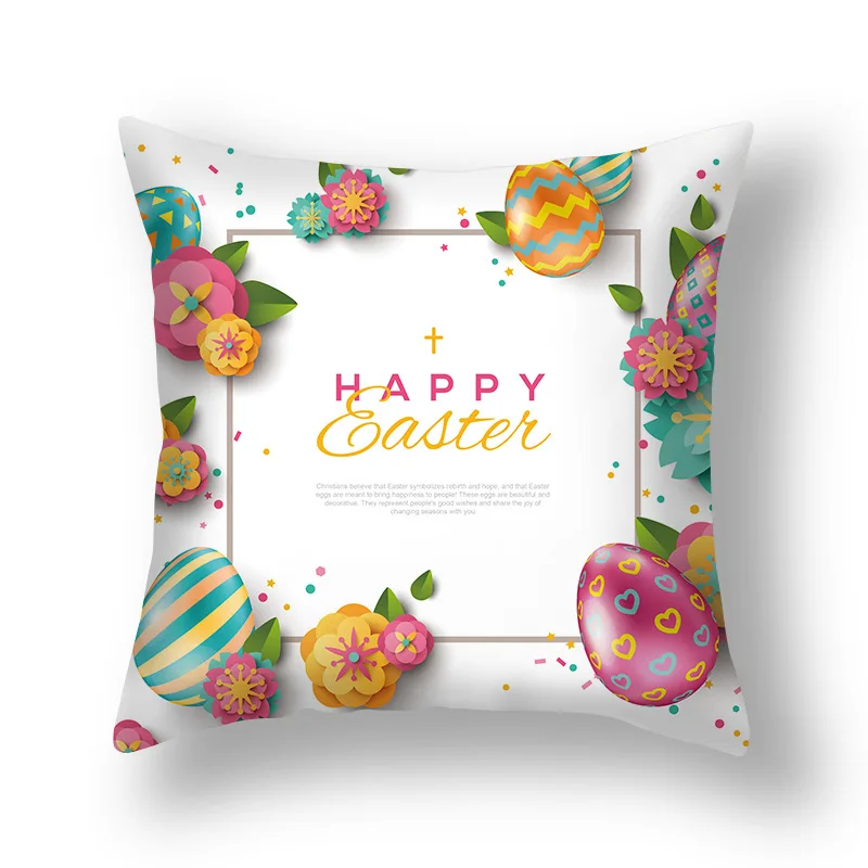 

New Hand-painted Wind Pillowcase Software Printing Pillow Case Peach Skin Velvet Cushion Cover Car Sofa Cushion Cover