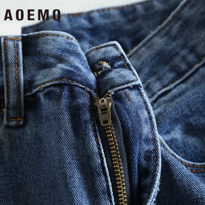 AOEMQ, модные брюки, черные/черные однотонные брюки, джинсы, обтягивающие, обтягивающие, повседневные, уличные, узкие брюки, женские штаны, женская одежда