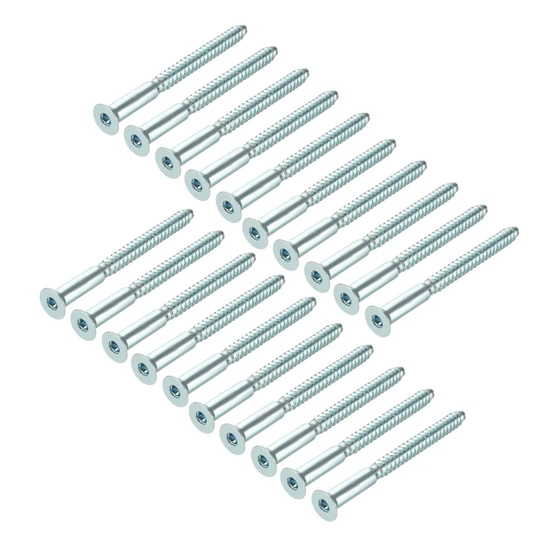 

Винтовые шестигранные гнезда для мебели 7x8 5 мм 20 шт.