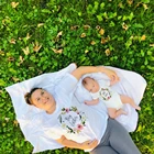 Рубашки для сестрымладшей сестры, одинаковая футболка для всей семьи, летние футболки с коротким рукавом для малышей, сестер, семейная одежда