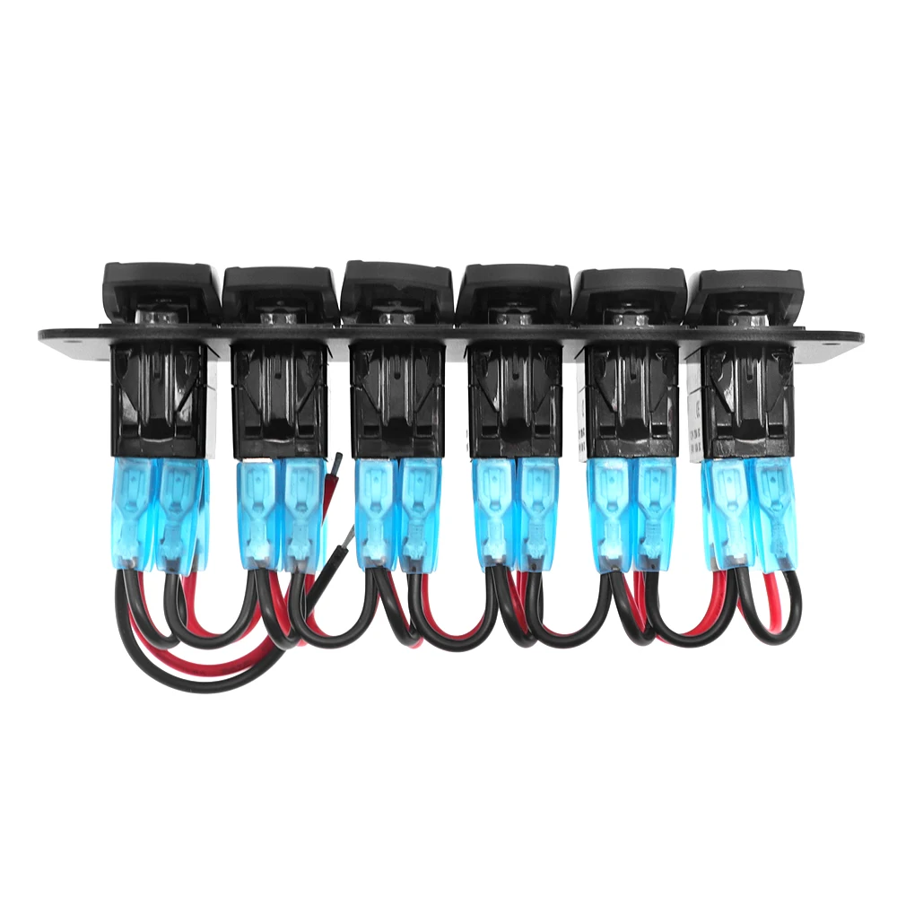 100% новый красный синий зеленый автомобильный морской катер 6-Gang