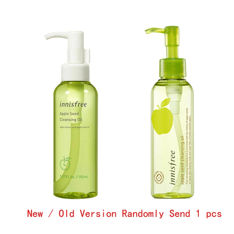 

Korea Cosmetics Apple Seed Cleansing Oil 150ml Moisturizing Makeup Remover Liquid Water Facial Cleanser Deep Cleansing Oil