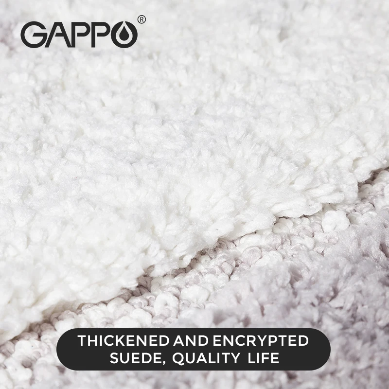 Нескользящий коврик для ванной GAPPO Впитывающий Коврик пол комнаты душа туалета