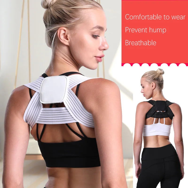 Регулируемый Корректор осанки удобный фиксатор спины плеч груди пояса коррекция