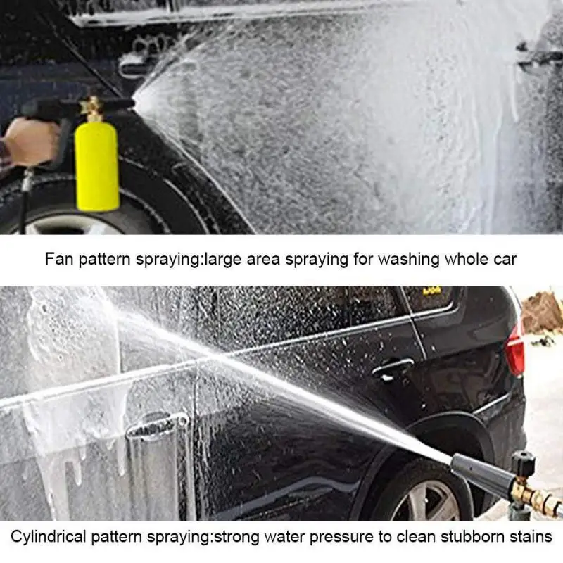 

Car Wash Foam Cannon For Karcher K(K2-K7) Series Adjustable Pressure Car Snow Foamer Washer Lance With 1/4 Inch Connector