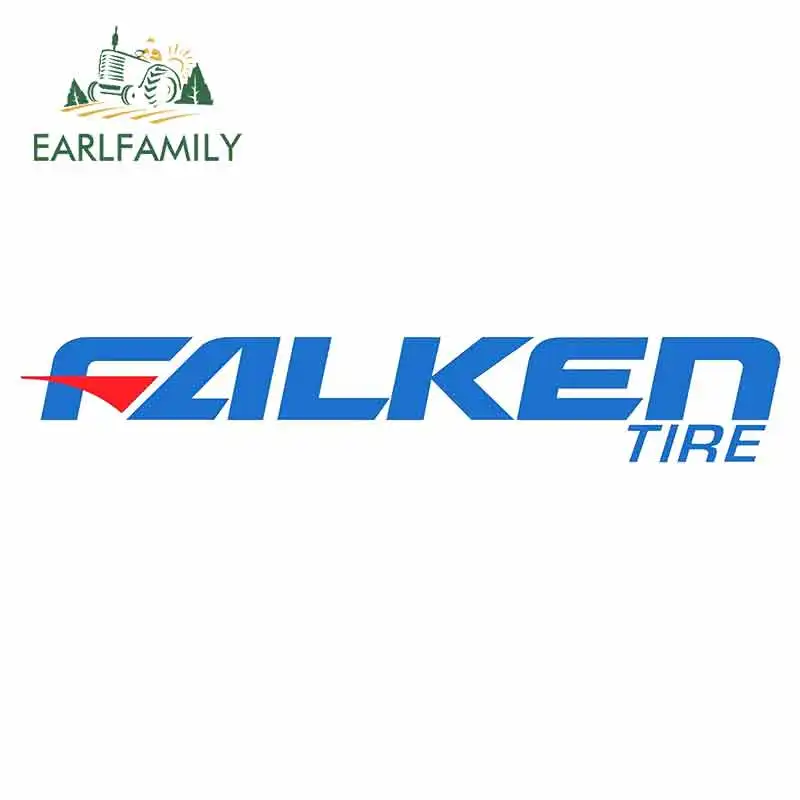 EARLFAMILY 13 см x 2 1 для Falken покрышек виниловая Автомобильная наклейка оригинальные