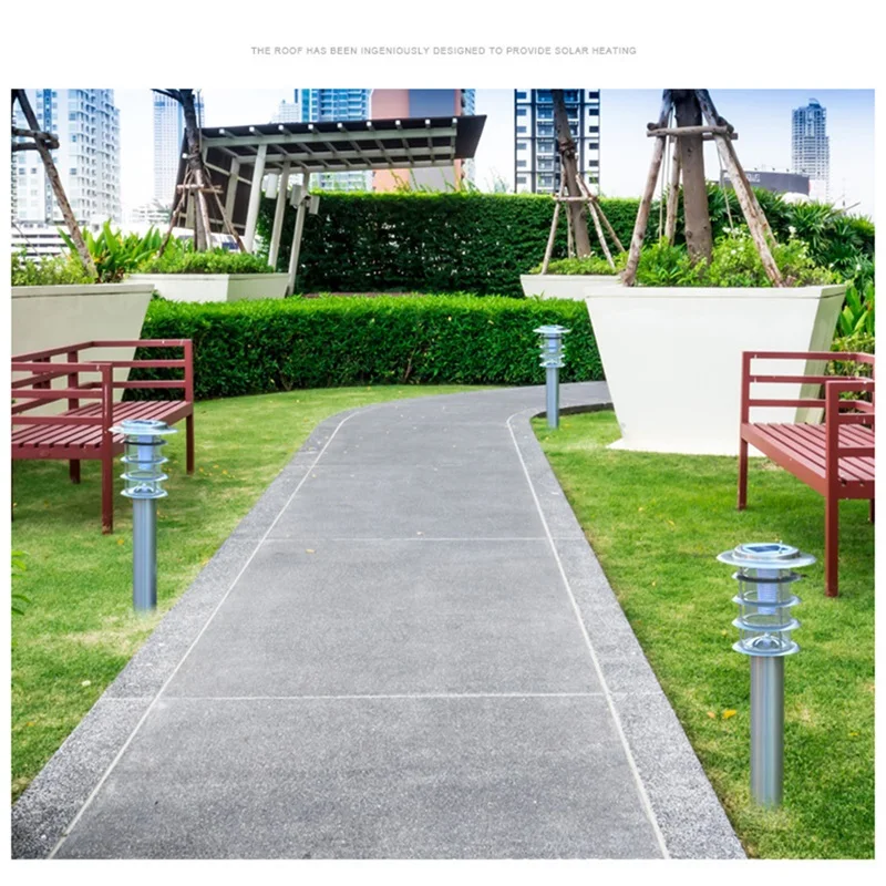 Уличный светильник на солнечной батарее OUFULA современный светодиодный