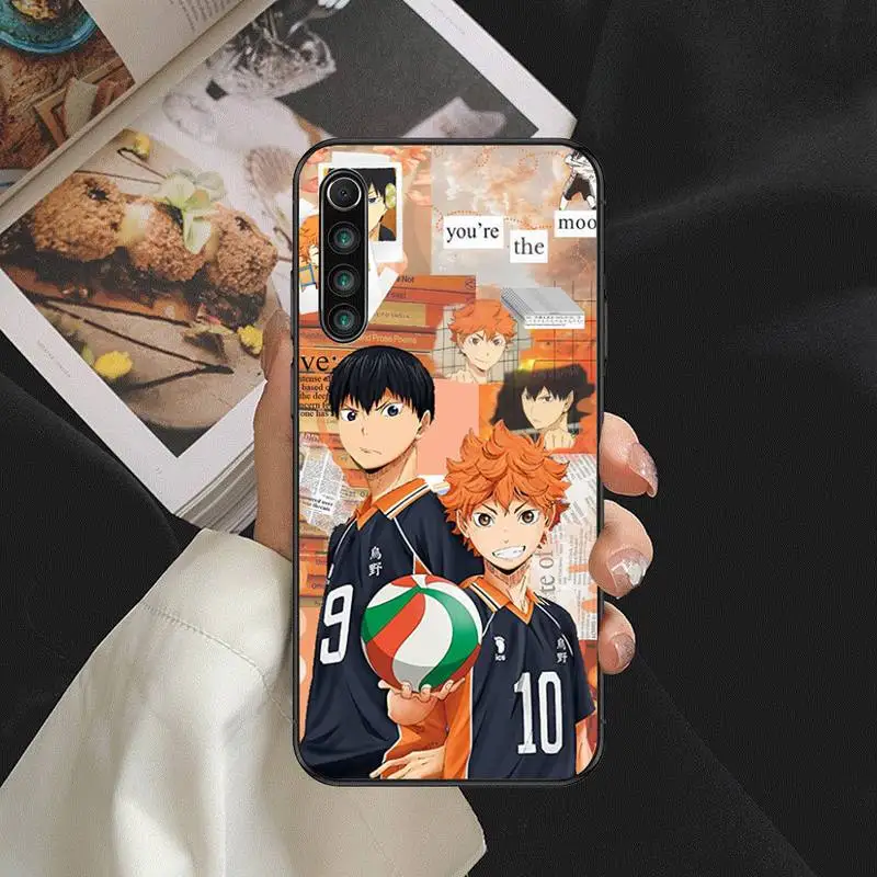 

Anime Haikyuu Volleyball Silicone Skin Phone Case For Samsung S6 S7 Edge S8 S9 S10 E lite2019 S20 Plus Cover Fundas Coque