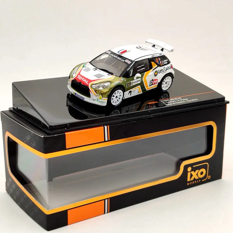IXO 1: 43для Citroen DS3 R5 #4 Rallye Du Condroz Huy 2016 RAM653 литая под давлением модель автомобиля