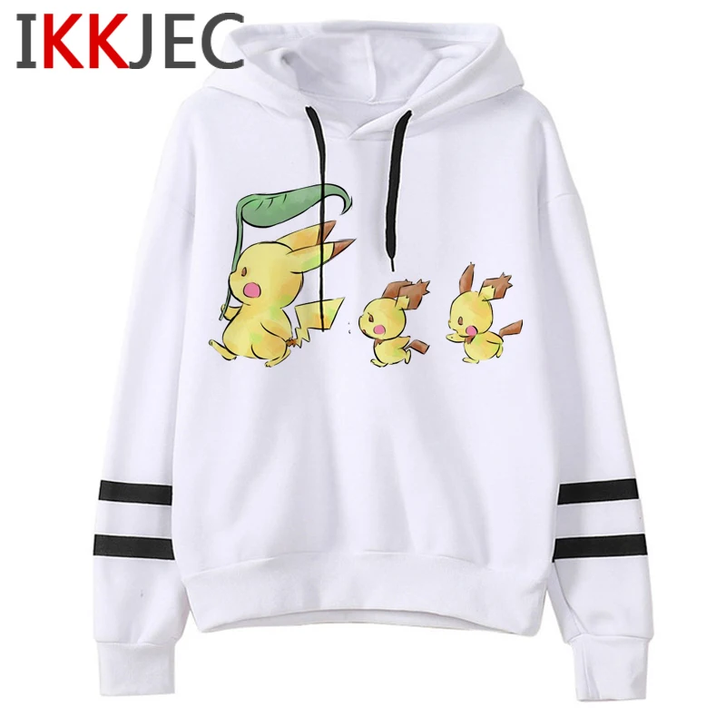 Pokemon Go, забавные теплые толстовки с героями мультфильмов, мужские/wo, милые Пикачу, японское аниме, толстовки, модные, 90 s, Steetwear, худи для мужчин/женщин - Цвет: 2138