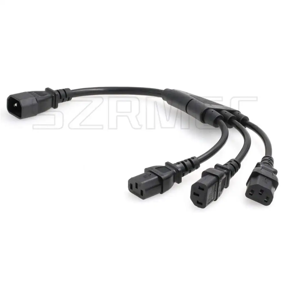 Электротехническое оборудование UPS PDU сервер Y Разделение IEC320 C14 до 3 x C13 10A 250V