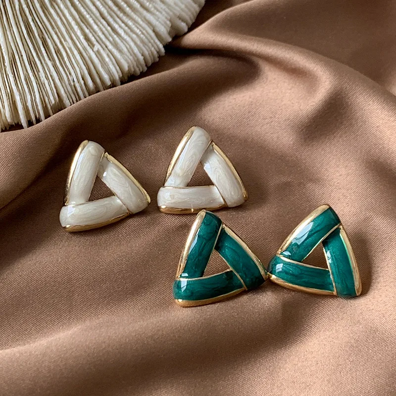 

Fashionable Style Vintage Silver Needle Earrings