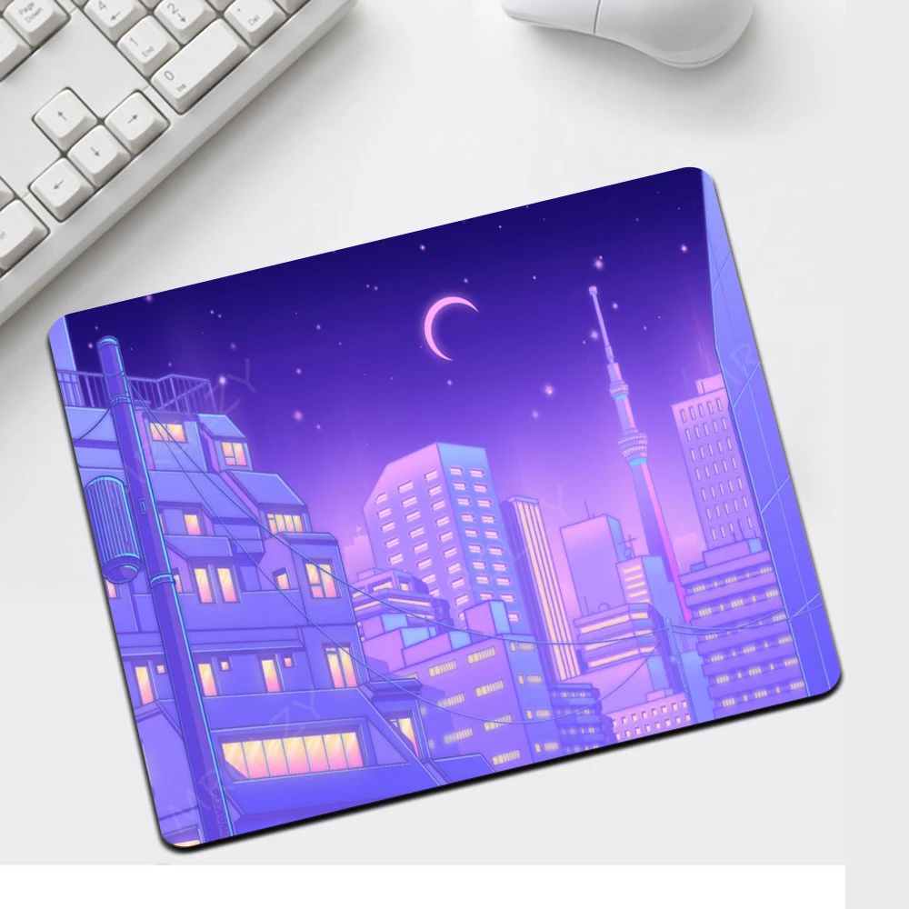 

MRGLZY 250x290mm Anime Moon Landscape Aesthetics Art Beautiful Anime Mouse Pad Gaming Mouse Pad for Girlfriend Kawaii Mouse Pad