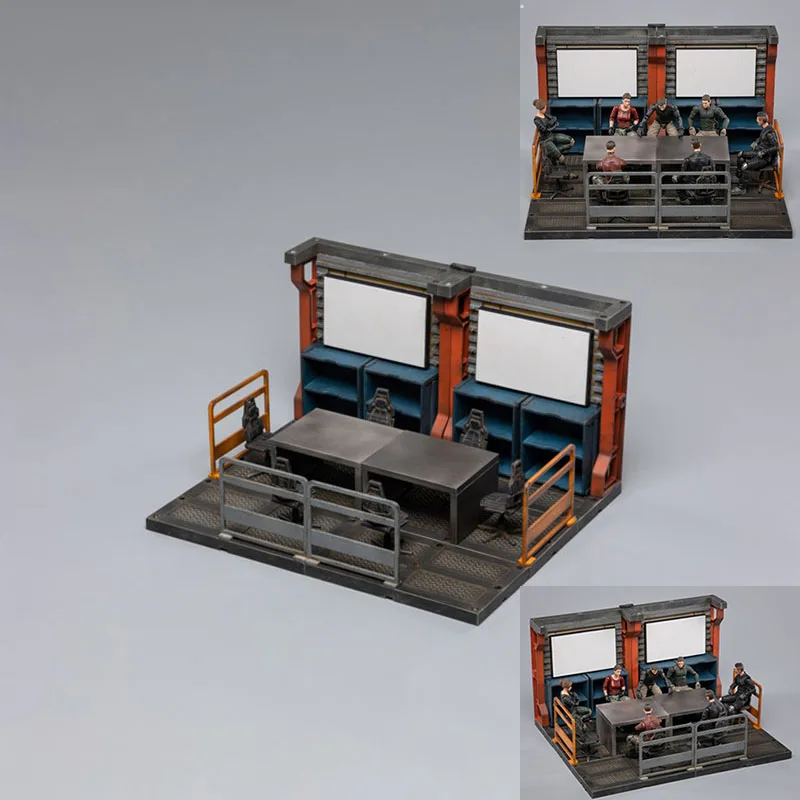 

JOYTOY JT0913 1/18 Mecha Depot:Meeting Area Scene Accessories Props Fit 3.75 inch Soldier Action Figure Body