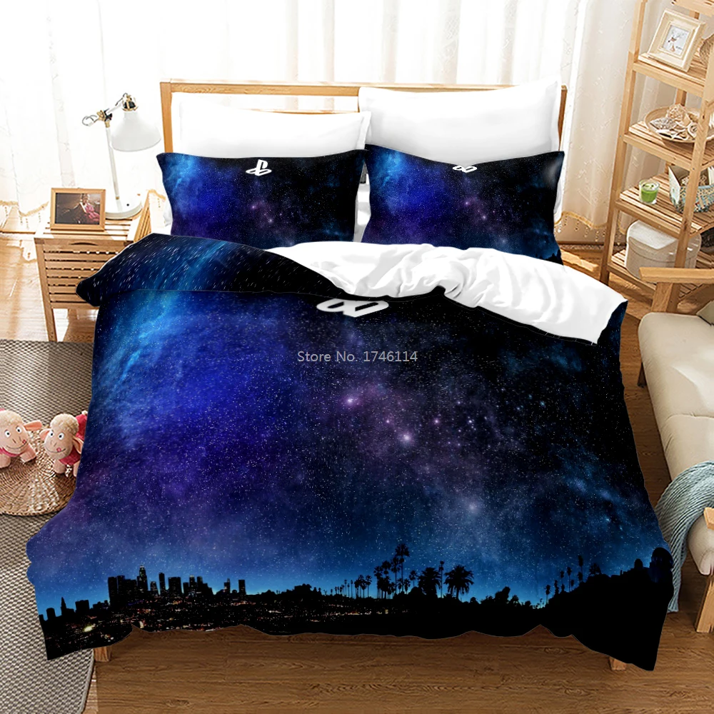 

Game Controller Game Elements Playstation 3D Printed Duvet Cover Set Twin Full Queen King Size Bedding Set 2/3pcs Bed Linens
