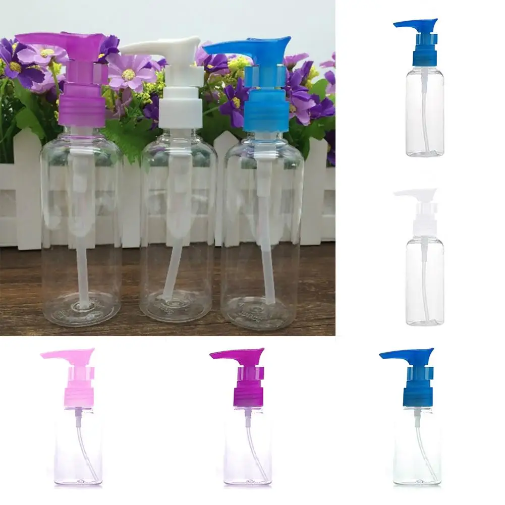 100 мл портативная пластиковая бутылка с распылителем многоразовая прозрачная