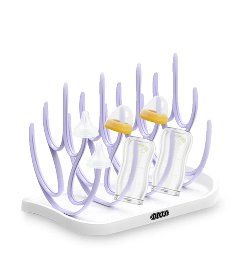 Детские бутылочки для кормления Полка сушки дерева полка сосок съемный