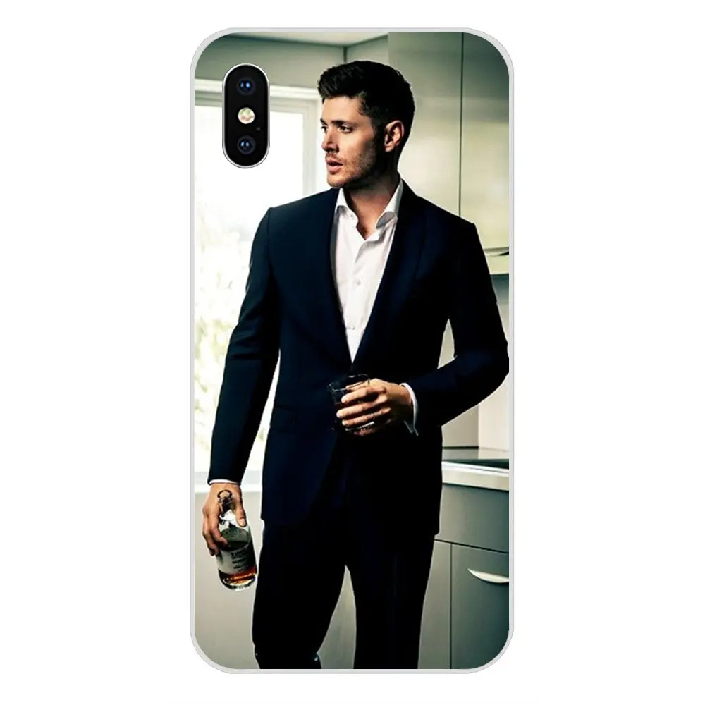 Мягкий ТПУ Новая мода Дженсен эклз горячие сексуальные люди для Apple iPhone 4 4s 5 5C 5S SE 6