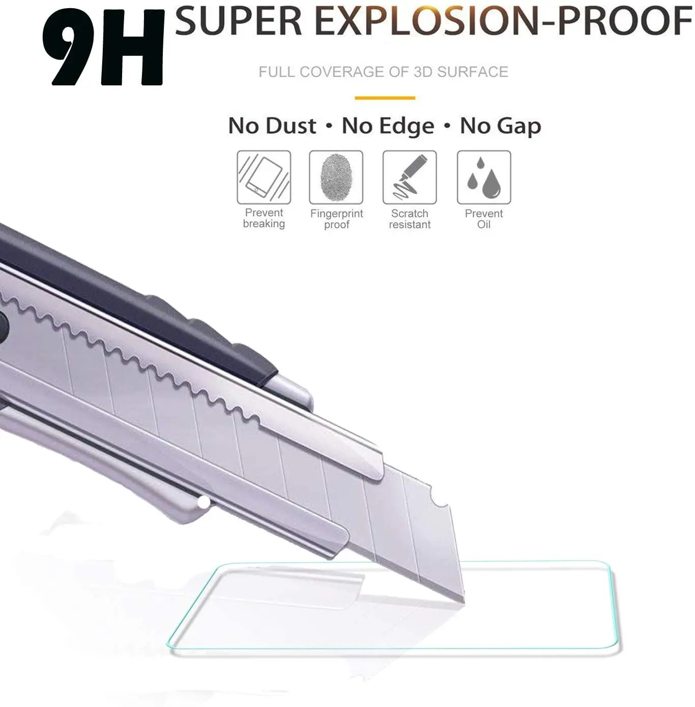 

3Pcs Tempered Glass for Motorola Moto G9 Play G8 Power G8 Plus G Power HD Clear Screen Protector for G9 Power G Fast Pro Stylus