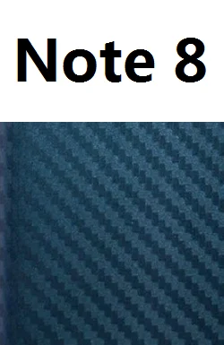 note 8- blue Наклейка для мобильного телефона samsung Galaxy Note 10 Plus Note 9 8 градиентная пленка для samsung S10 Plus S9 аксессуары наклейка EEMIA - Цвет: note 8- blue