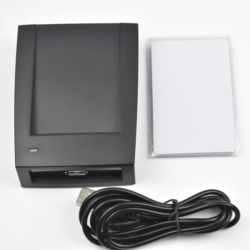 1 шт./лот RFID NFC Reader и писатель 13 56 МГц ISO14443A Сверхлегкий + 2 карты USB кабель SDK |
