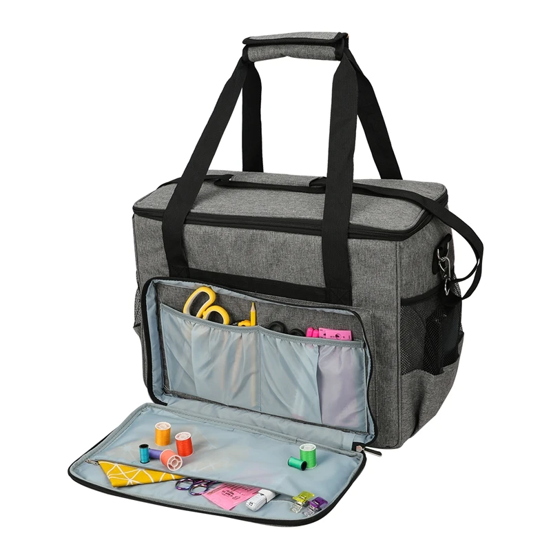 

Hot Sale Sewing Machine Storage Organizer Sewing Machine Bag Travel Tote Bag for Most Standard Sewing Machines and Accessories