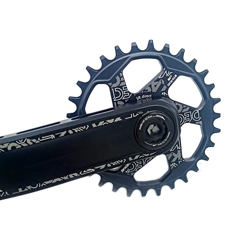 DECKAS велосипедный Кривошип с прямым креплением горный велосипед 3 мм GXP 170 Hollowtech