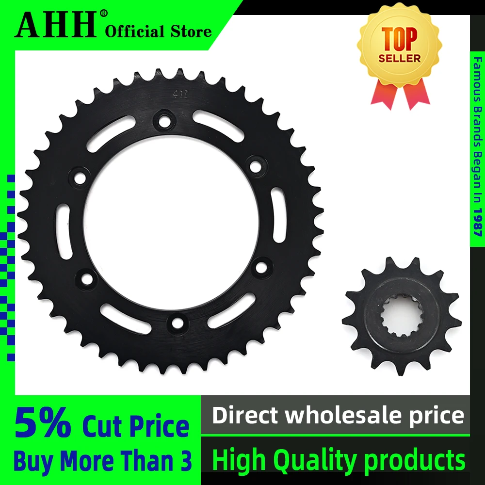 

AHH Front And Rear Chain Sprocket Gear Disc Wheel For Honda CBR250 MC22 Hornet250 JADE250 VTR250 Hornet JADE VTR 250 CBR250RR RR