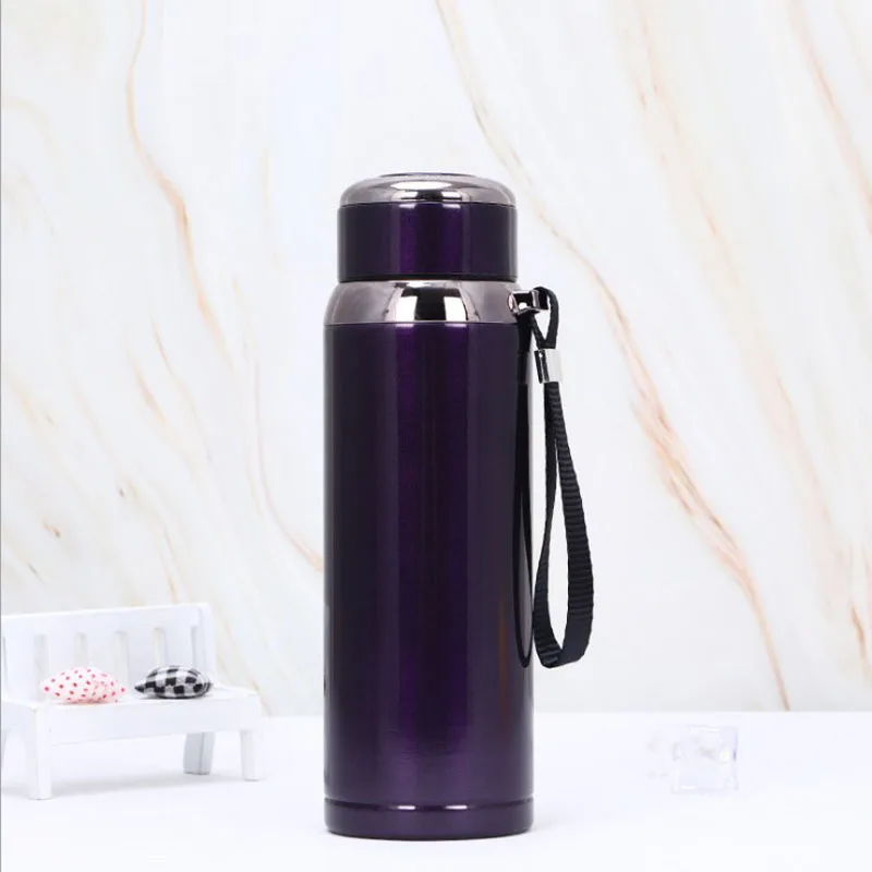 600 мл Нержавеющая сталь термос Портативный большой Ёмкость Изолированная чашка