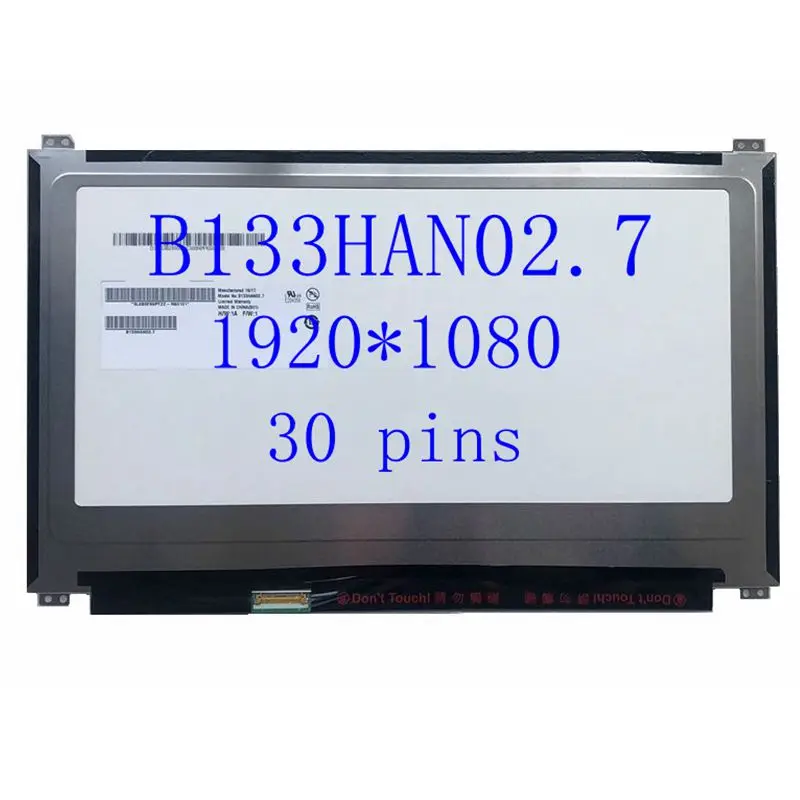Тонкий светодиодный ЖК дисплей для ноутбука 13 3 дюйма b133han02.1 B133HAN02.7 ASUS UX305 UX360CA UX360C