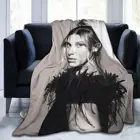 Одеяло Faroutx Millie в стиле Бобби коричневое, одеяло с 3D рисунком, плюшевое одеяло, постельное белье, декоративное одеяло для гостиной, спальни, украшение для общежития