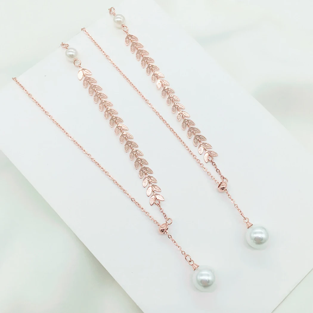 Женское Ожерелье регулируемое простое ожерелье с подвеской из искусственного