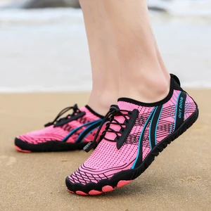 2021 Men Women Aqua Shoes Sneakers Quick Dry Swimming Footwear Unisex Outdoor Breathable Upstream Water Shoes Outdoor Beach Shoe