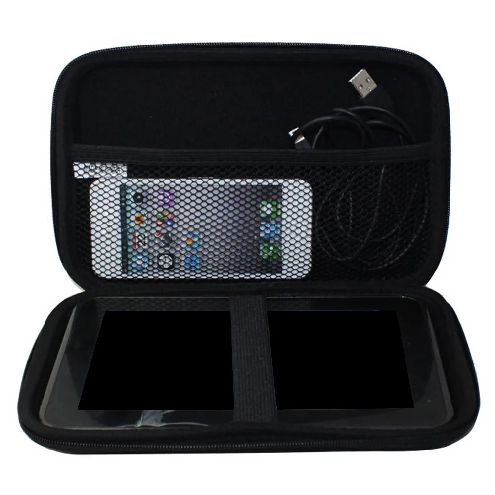 

7 Inch Shockproof Zipper Closure Storage Bag Waterproof Travel GPS Navigation Portable EVA Vehicle For Garmin Drive Smart 61