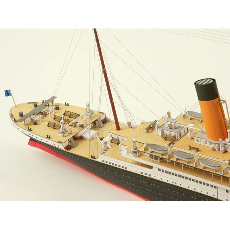 1:400 Титаник Британский Cruiser 3D бумага модель корабля собственными руками сделай