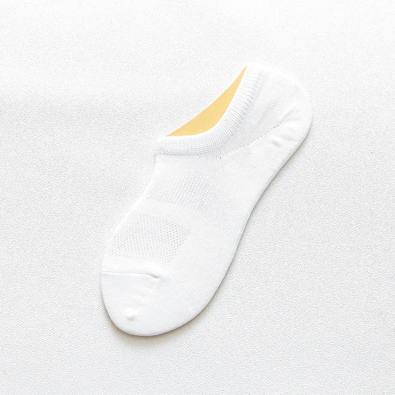

Socks Men's Pure Color Thin Men's Invisible Boat Socks Wholesale Cotton Sweat-Absorbent Shallow Mouth Waist Socks Men's Socks