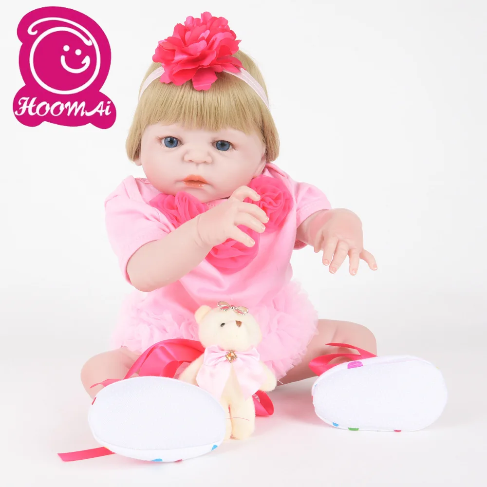 Фабричная модель дешевая полностью виниловая кукла реборн 22 дюйма 55 см