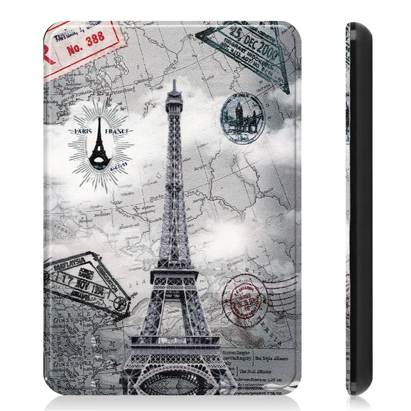 Чехол для Kindle Paperwhite4 2018 Оригинальный чехол с принтом бабочки и милой девочки