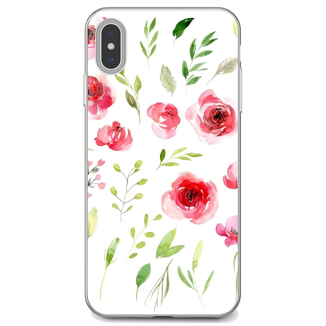 Силиконовый чехол с розовыми розами для Huawei Honor 8A 7A 7C 8X 9 9X 10 10i 20 Lite Pro Y5 Y6 Y7 Y9 2018 2019 |