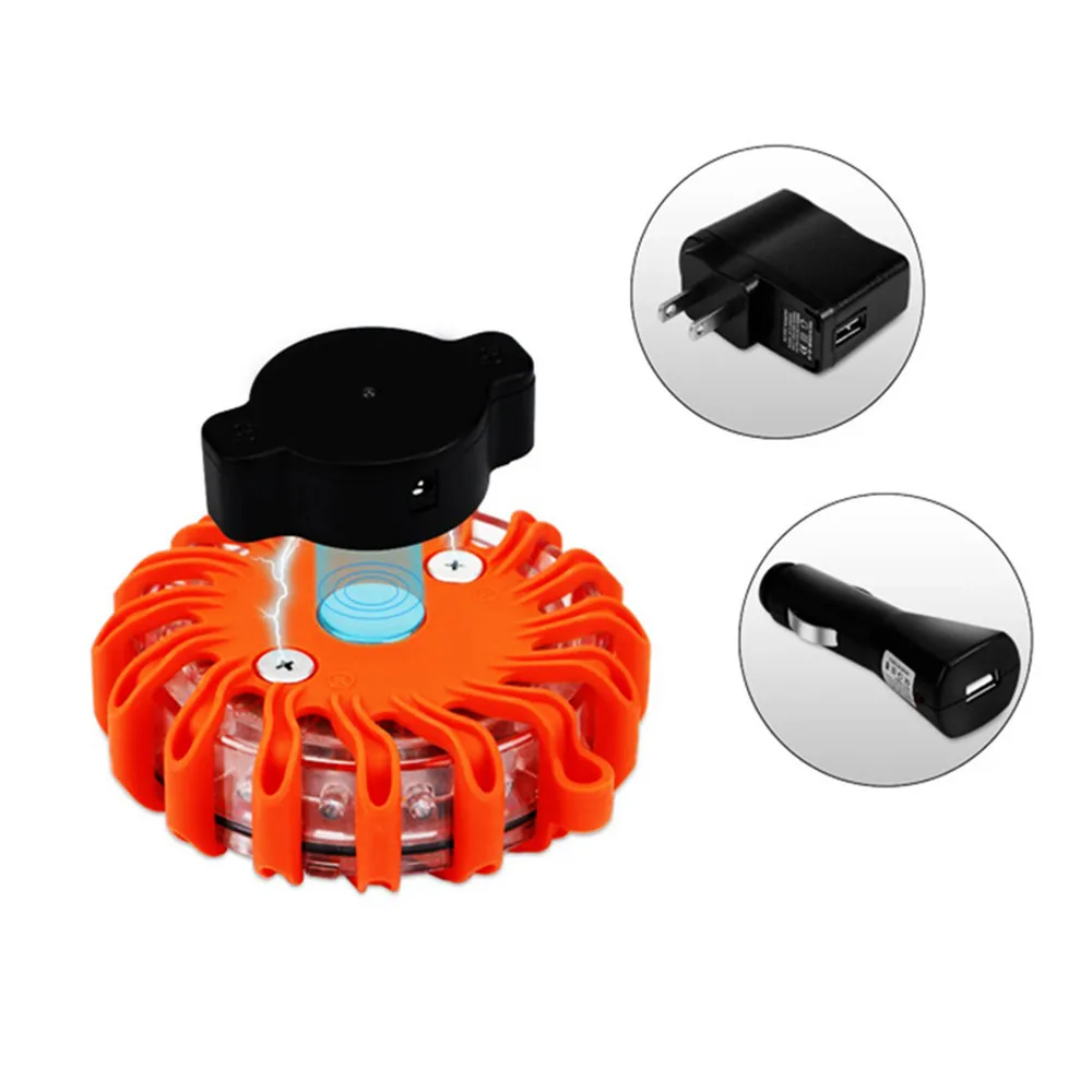 USB Перезаряжаемый Магнитный аварийный придорожный светильник безопасности IP44