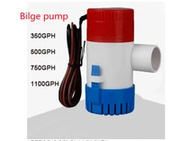 bilge pump 12v 24v 1100gph 750gph water pump used in boat seaplane motor homes houseboat