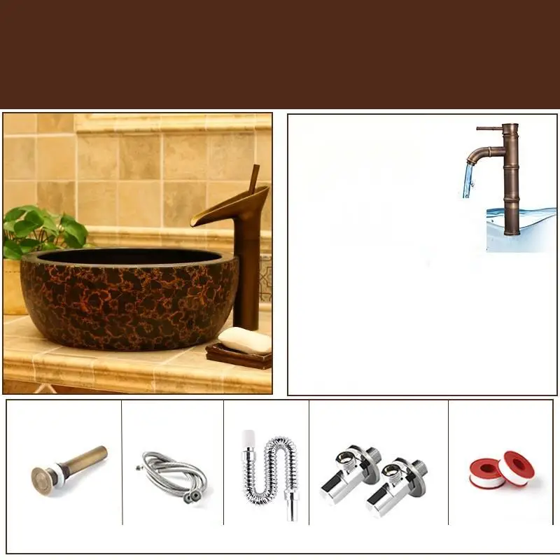 Number 21 Cuba Para De Mano Umywalka Nablatowa судно Lavandino Bagno Waschtisch туалетный столик Lavabo Pia Banheiro Ванная раковина умывальник - Цвет: Number 21