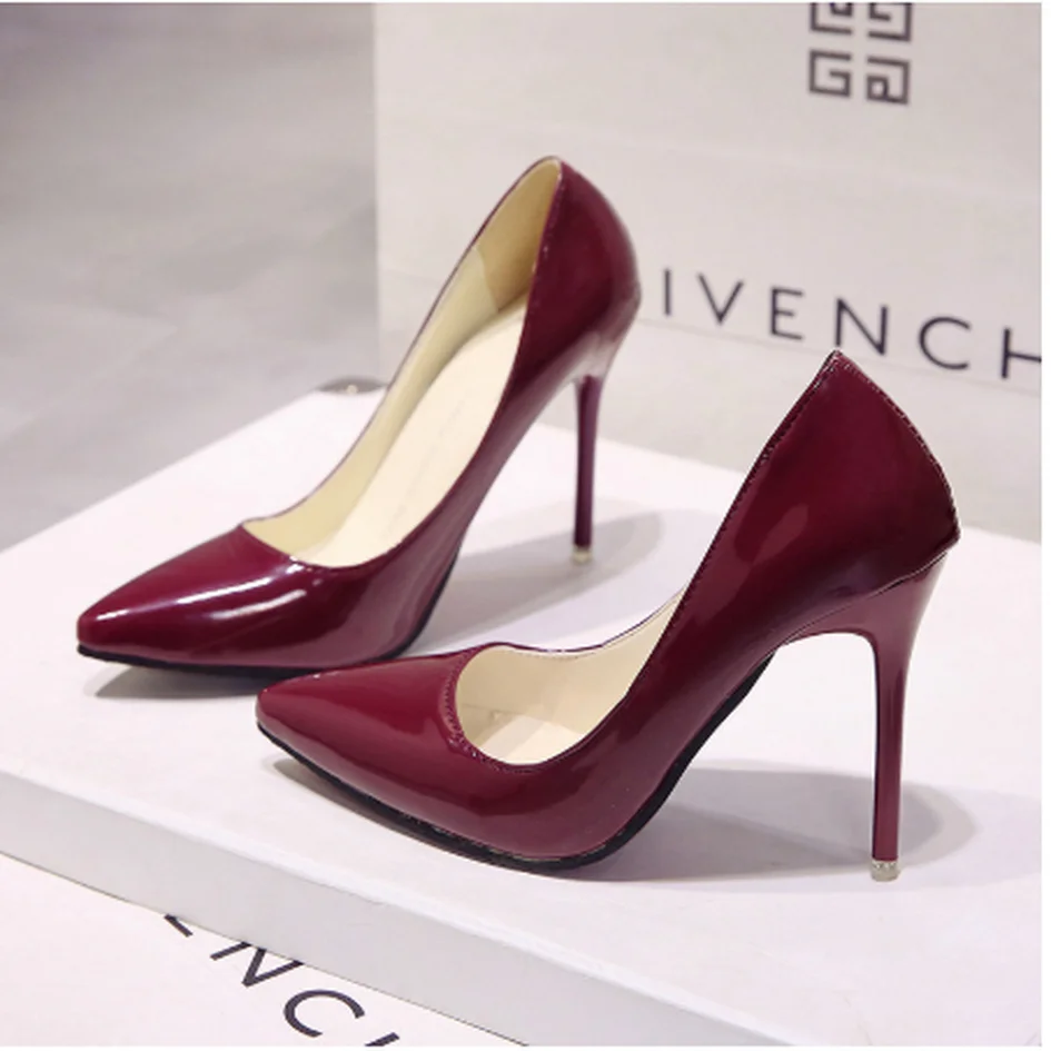 2019 г. популярная женская обувь модные туфли лодочки с острым носком модельные из