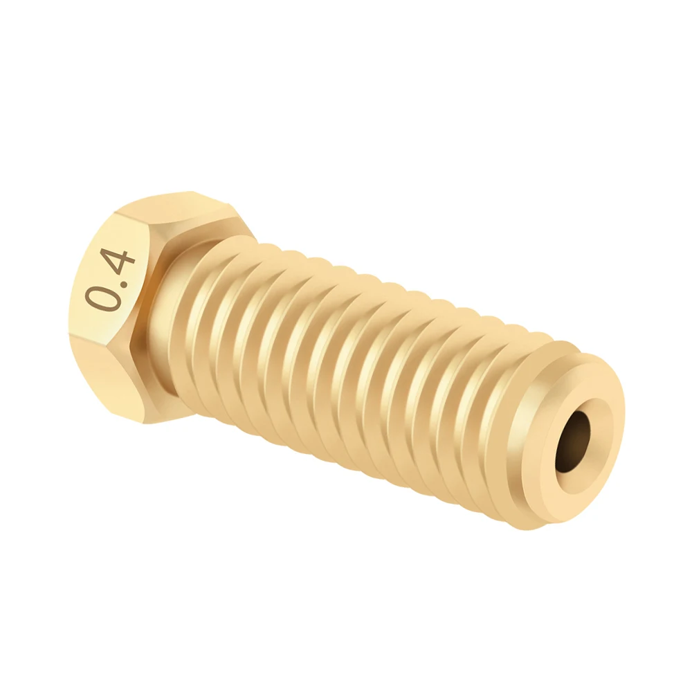 Сопло экструдера E3D металлическое латунное 0 4/0 6/0 8/1 0/1 2 мм для нити 1 75 Sidewinder X1 |